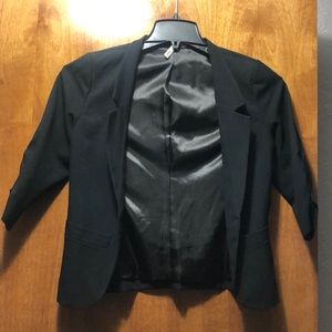 Frenchi small 3/4 sleeve blazer